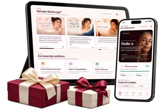 Método, aplicativo e ferramentas incluídos no acesso SkinLoop